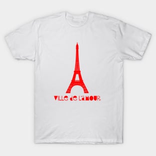 ville de l'amour T-Shirt